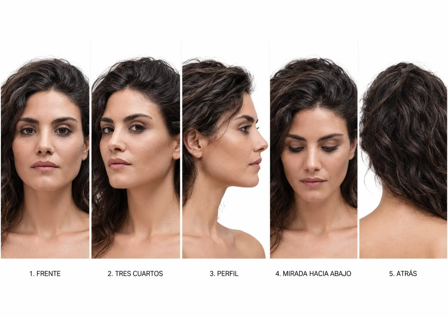 Romina, modelo creada con IA: rostro